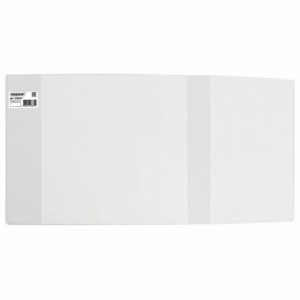 Обложка ПВХ 225х455 мм д/дневников, учебников младших классов, ПИФАГОР, универсальная, 180 мкм, штри