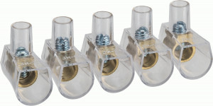 Navigator Зажим концевой 15А 2х10мм прозрачный NTB-UPC-S5-10-CL  (10!) 61068