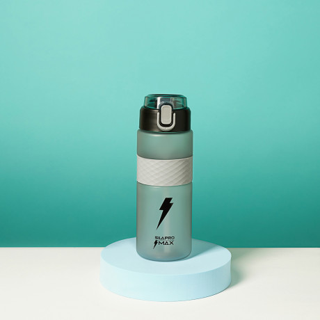 SILAPRO MAX Бутылка спортивная с замком, ULTIMATE GREY, 700мл, PC