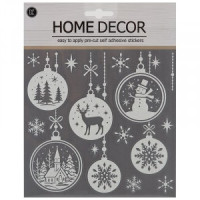 Наклейка новогод.  &quot;Волшебство&quot; 23*18см, ПВХ Волшебная страна