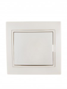 Lezard Мира выкл. СУ 1 кл. 10А перламутр (корпус PC) 701-3030-100