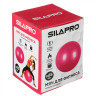 SILAPRO Мяч для фитнеса гимнастический, нагрузка до 80кг, d 65см, ПВХ, 4 цвета