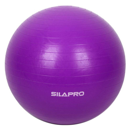 SILAPRO Мяч для фитнеса гимнастический, нагрузка до 80кг, d 65см, ПВХ, 4 цвета