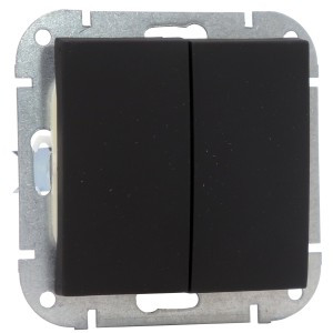 Bylectrica СТИЛЬ мех. выкл. СУ 2 кл. карбон, (С510-527 карбон)