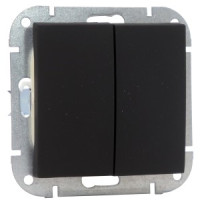 Bylectrica СТИЛЬ мех. выкл. СУ 2 кл. карбон, (С510-527 карбон)