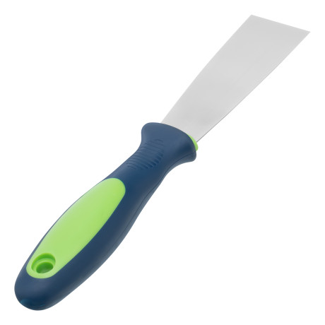 Шпательная лопатка из нержавеющей стали, 40 мм, двухкомпонентная ручка Сибртех