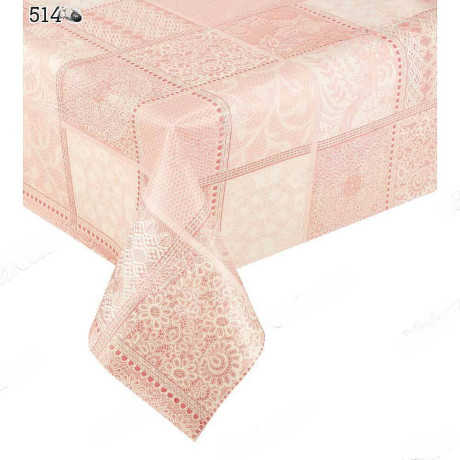 Клеенка н/о 135*20  ПЕРФЕКТ 514/8(ажур,роз)Тверь