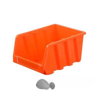 Лоток для метизов 230*160*120мм Оранжевый М2977(20)