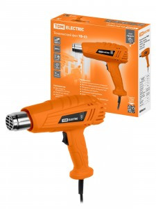 TDM Технический фен ТФ-03, 2000 Вт, 2 режима, 350/600 °C, 300/500 л/мин, "Гранит" TDM