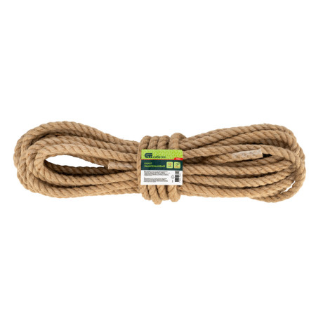 Канат льнопеньковый, D 12 мм, L 10 м Сибртех