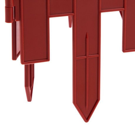 Забор декоративный "Марокко", 28 х 300 см, терракот, Palisad