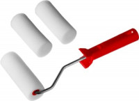 Валик &quot;ПОРОЛОН&quot; в уп.е: 3 шубки + ручка, 100 мм, d=40 мм, MIRAX