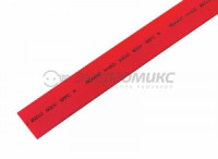 REXANT термоусадка трубка ТУТ 20/10 мм 1м  красная, цена за шт (10!), 22-0004