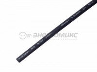 REXANT термоусадка трубка ТУТ клеевая (3:1) 6/2 черная, цена за 1м(шт), отгр.кратно 10м (шт) 20-6008