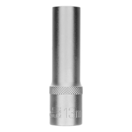 Головка торцевая удлиненная, 13 мм, шестигранная, CrV, под квадрат 1/2 Stels