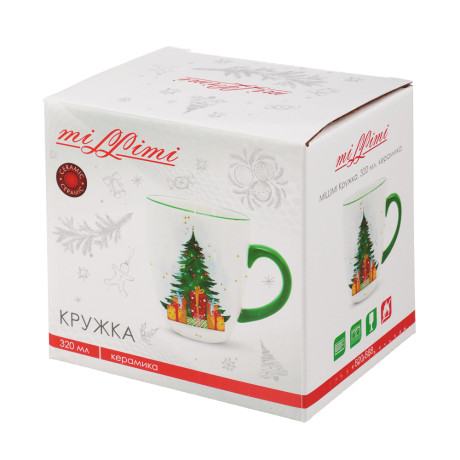 MILLIMI Подарки Кружка, 320мл, керамика
