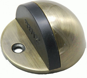 Ограничитель дверной РЕНЦ напольный, бронза античная  INDS 44 AB