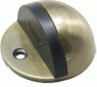 Ограничитель дверной РЕНЦ напольный, бронза античная  INDS 44 AB