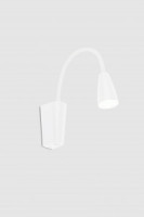 General св-к настен бра Loft подсветка под лампу 120мм GU10 бел. Поэма устан.отв.55х40 661942