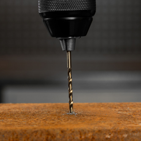 Сверло по металлу, 3,2 мм, HSS Co-8% // Denzel