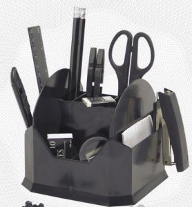 Набор настольный Attache JC848 черный 168560