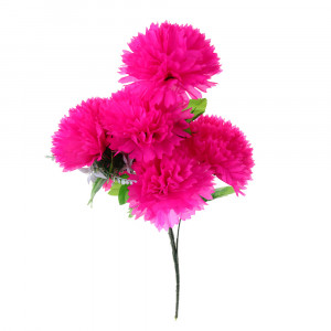 LADECOR Букет искусственных цветов в виде георгины, 6 цветов