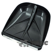 Лопата снеговая пласт с планк №3 400*380 d-35мм х5