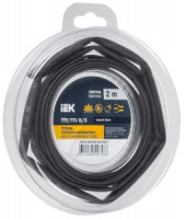 IEK термоусадка трубка ТТУ нг-LS 6/3 черная (2м/упак, цена за уп) ТУТ UDR12-006-003-002-K02-T