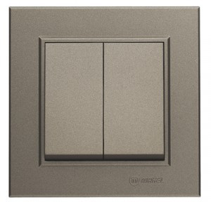 Makel Karea выкл. СУ 2 кл. зелен. 56052003