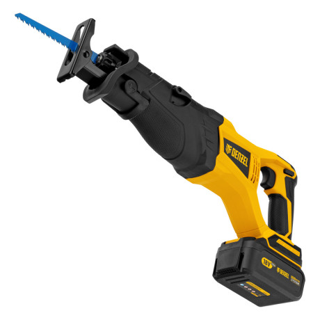 Пила сабельная аккумуляторная бесщет BRC-120, 18В Li-Ion Denzel