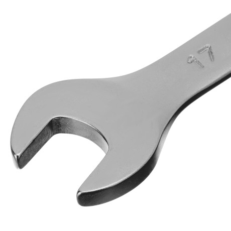 Ключ комбинированный, 17 мм, CrV, матовый хром Stels