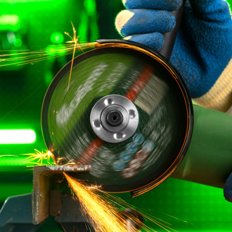 Круг отрезной по металлу, 125 х 1,0 х 22,2 мм, 84%A+16%B, в метал.банке, 10 шт. Сибртех