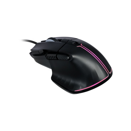 BY Игровая мышь проводная Saiga 12000dpi,9D,PMW3360,RGB,220см