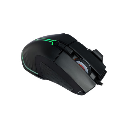 BY Игровая мышь проводная Saiga 12000dpi,9D,PMW3360,RGB,220см