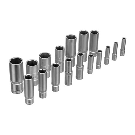 Набор инструментов, 1/2", 3/8", 1/4", пластиковый кейс 160 предм. Сибртех