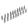 Набор инструментов, 1/2", 3/8", 1/4", пластиковый кейс 160 предм. Сибртех