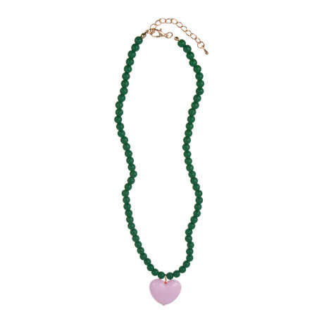 Ожерелье с кулоном, бижутерия, сплав, БЖ-28