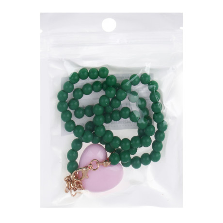 Ожерелье с кулоном, бижутерия, сплав, БЖ-28