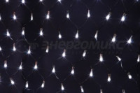 "Гирлянда-сетка ул. 2х0,7м, черн. ПВХ, 176LED Белые 215-011 Neon Night