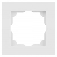 ЭРА Intro Accent рамка СУ 1 мест. белый матовый 6-501-01М