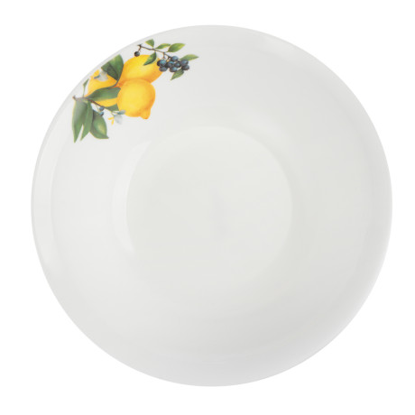 MILLIMI Лимоны Салатник, опаловое стекло, 760мл, 19х5.4см