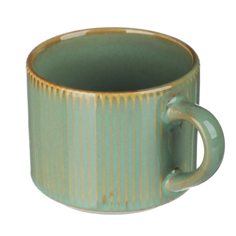 MILLIMI Кантри кружка 230мл, керамика, зеленый