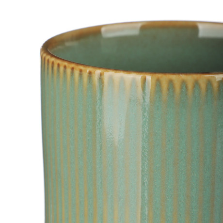 MILLIMI Кантри кружка 230мл, керамика, зеленый