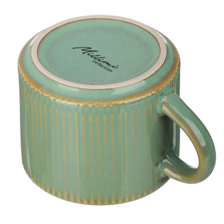 MILLIMI Кантри кружка 230мл, керамика, зеленый