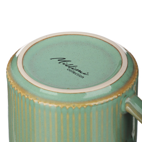 MILLIMI Кантри кружка 230мл, керамика, зеленый