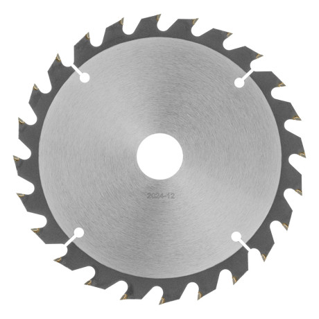 Пильный диск по дереву с гвоздями, ф190 х 30 мм, 24 зубов Denzel
