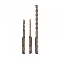Набор буров по бетону 5х110,6х110,8х160мм, 3шт в пласт.й кор. SDS PLUS Kranz (цена за уп) KR-91-0404