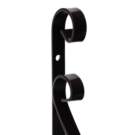 Кронштейн декоративный, 200 х 200 мм, коричневый Сибртех