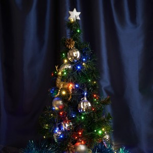 Feron Гирлянда Нить 100LED мультиколор, 10м, IP20, зеленый шнур 3м, контроллер CL581 48630