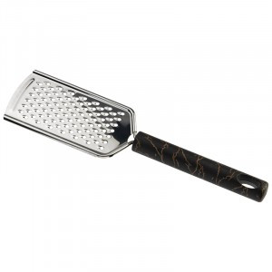 Терка MARBLE с ручкой, 24*5,8см, нерж.сталь, полипропилен 107868 Mallony